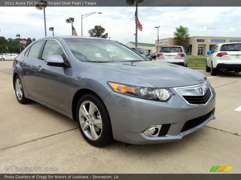 Front 3/4 View of 2011 TSX Sedan