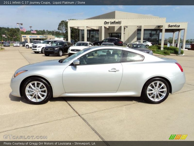 Liquid Platinum / Stone 2011 Infiniti G 37 Journey Coupe