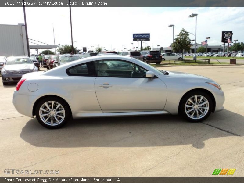 Liquid Platinum / Stone 2011 Infiniti G 37 Journey Coupe