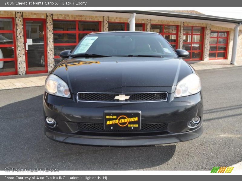 Black / Ebony 2006 Chevrolet Monte Carlo SS