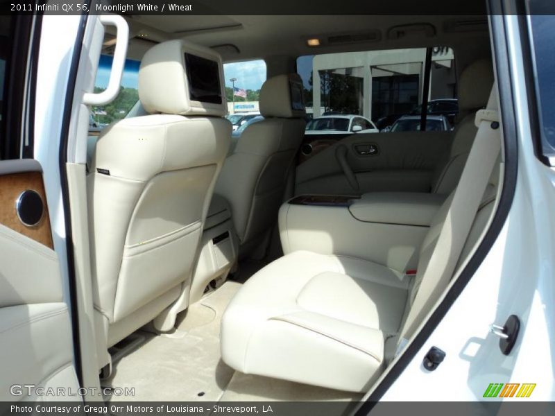Moonlight White / Wheat 2011 Infiniti QX 56