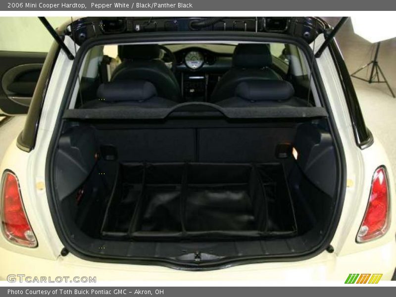Pepper White / Black/Panther Black 2006 Mini Cooper Hardtop