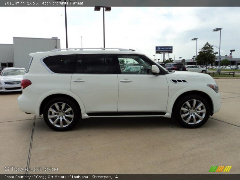  2011 QX 56 Moonlight White