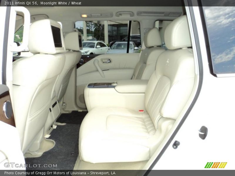  2011 QX 56 Wheat Interior