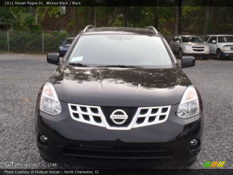 Wicked Black / Black 2011 Nissan Rogue SV