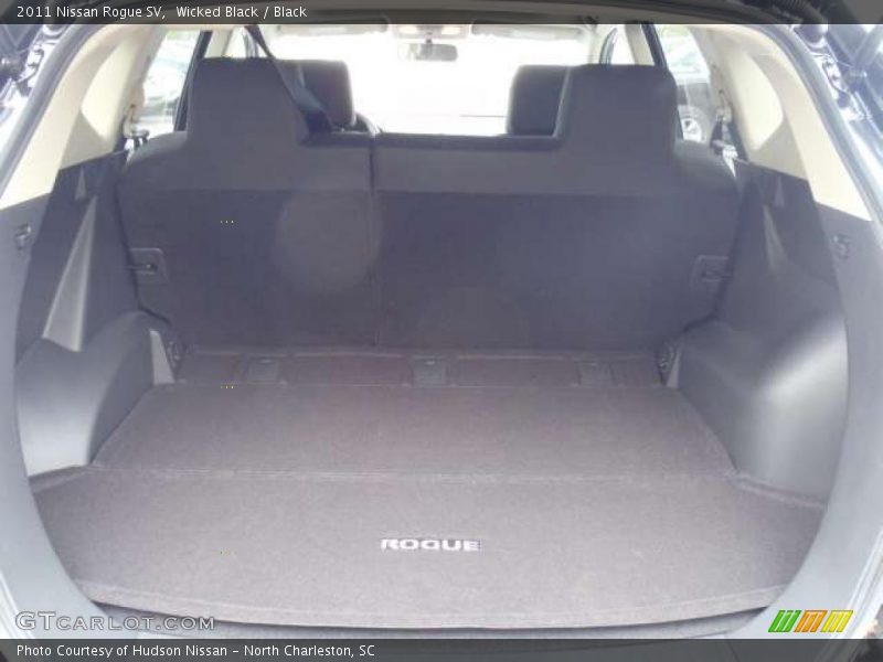 Wicked Black / Black 2011 Nissan Rogue SV