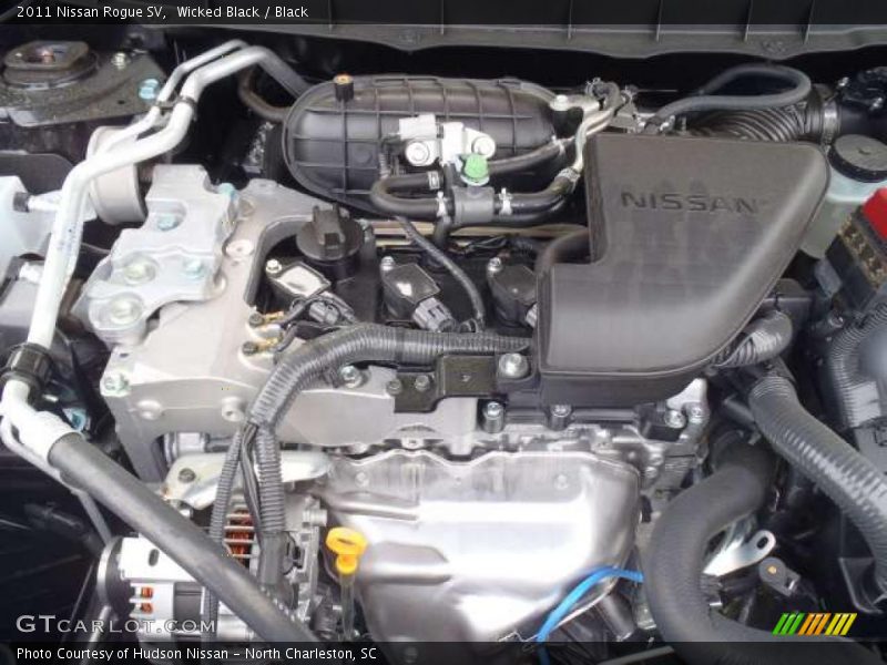 Wicked Black / Black 2011 Nissan Rogue SV