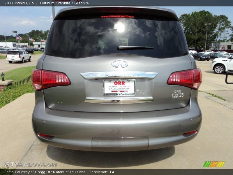 Platinum Graphite / Graphite 2011 Infiniti QX 56