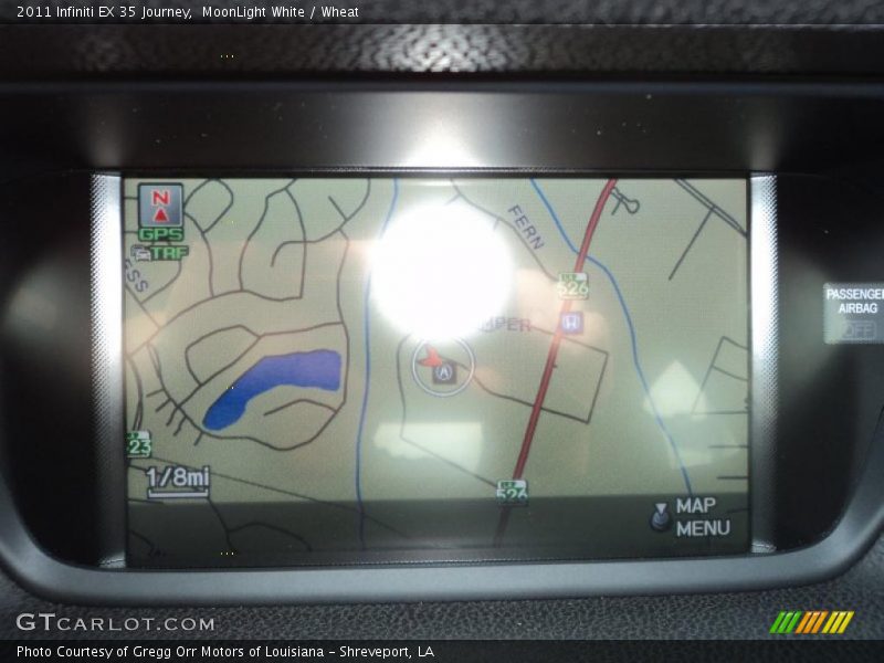 Navigation of 2011 EX 35 Journey