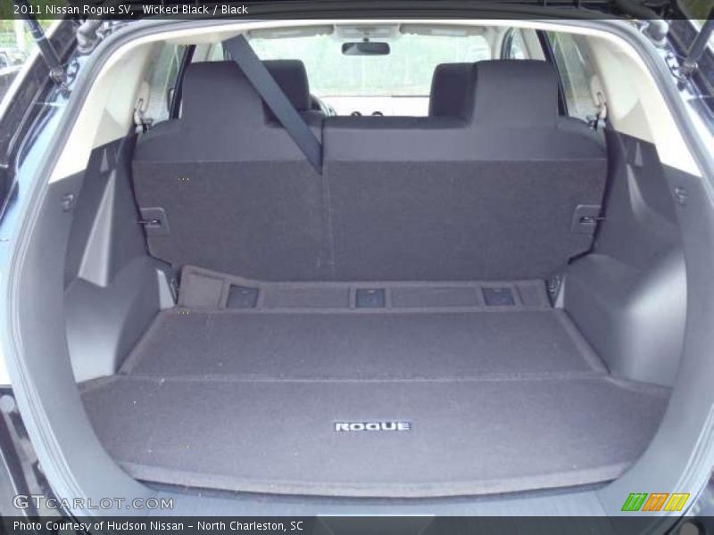 Wicked Black / Black 2011 Nissan Rogue SV