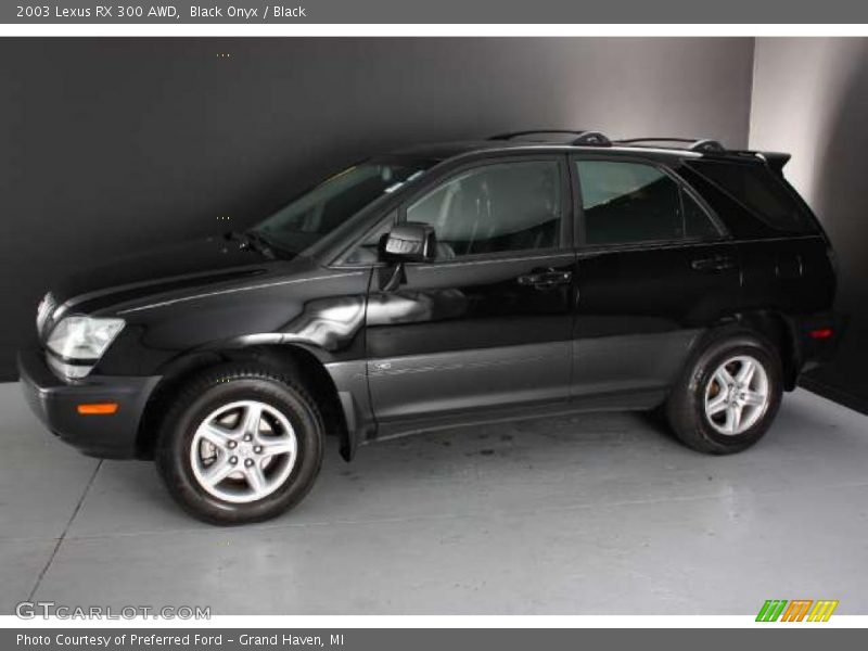 Black Onyx / Black 2003 Lexus RX 300 AWD