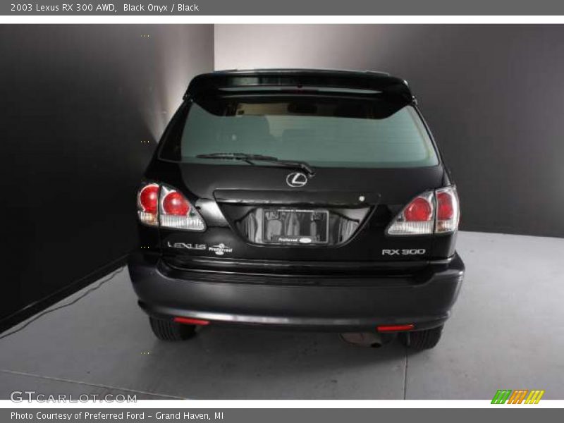 Black Onyx / Black 2003 Lexus RX 300 AWD