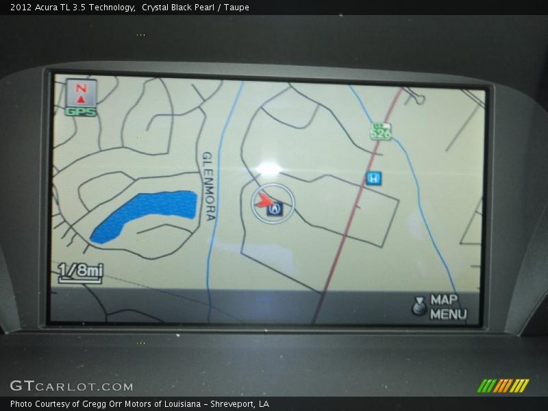 Navigation of 2012 TL 3.5 Technology