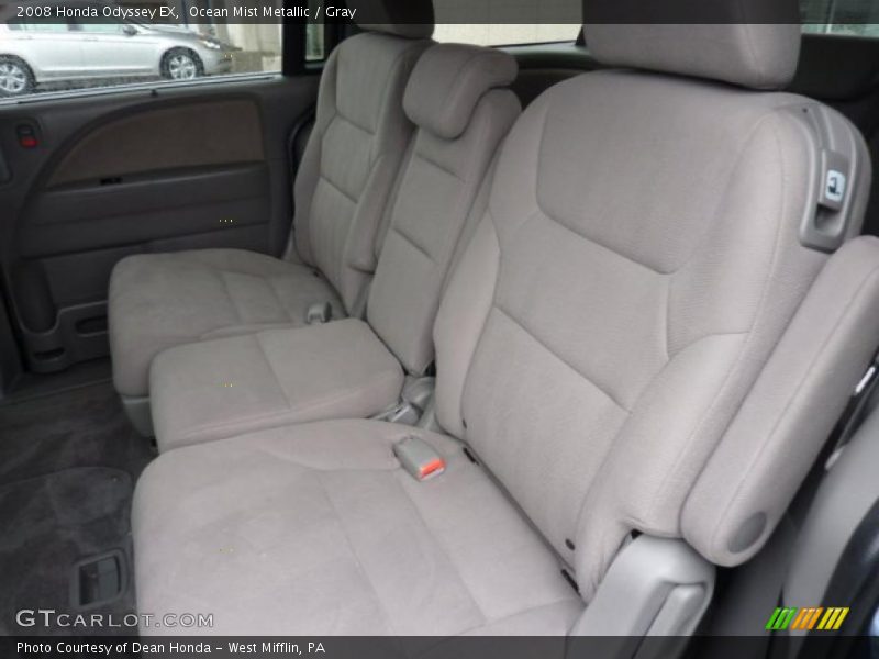 Ocean Mist Metallic / Gray 2008 Honda Odyssey EX