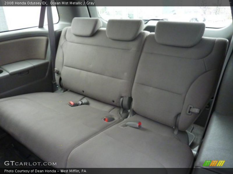 Ocean Mist Metallic / Gray 2008 Honda Odyssey EX