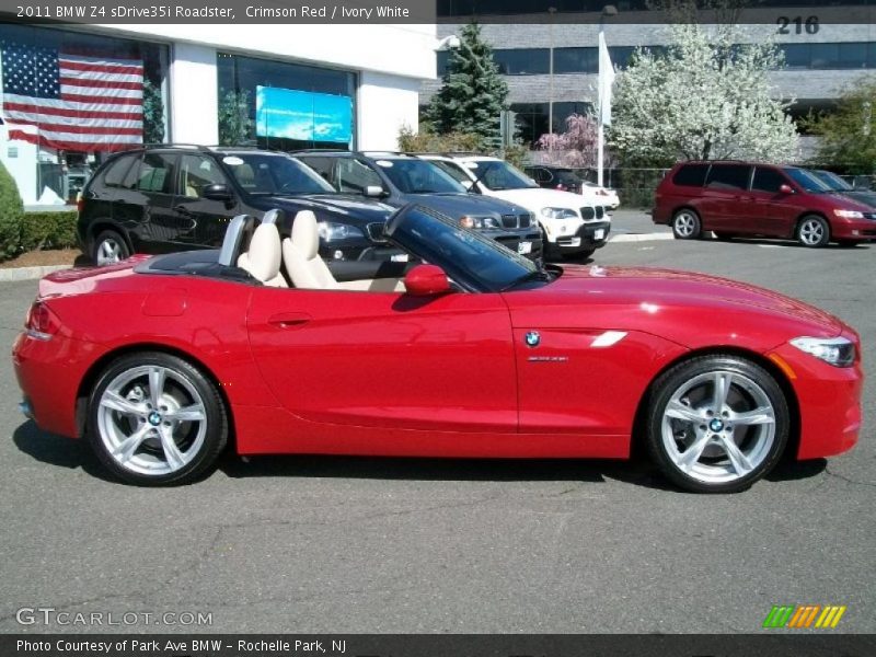  2011 Z4 sDrive35i Roadster Crimson Red