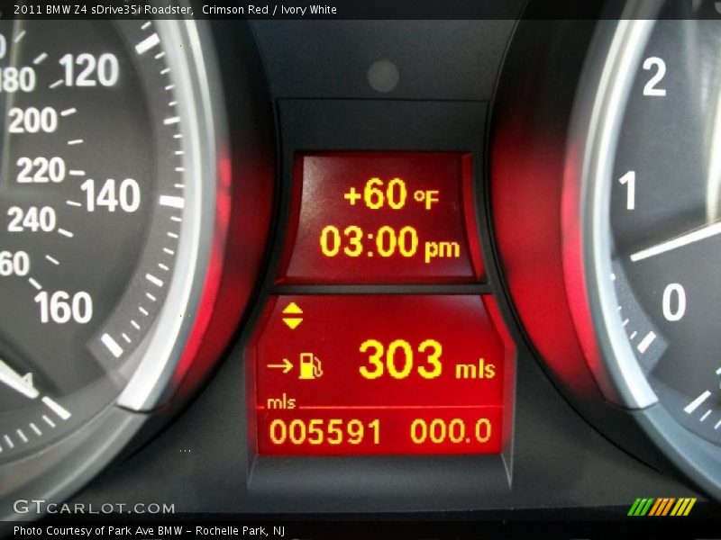 Crimson Red / Ivory White 2011 BMW Z4 sDrive35i Roadster