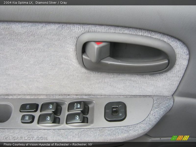Diamond Silver / Gray 2004 Kia Optima LX