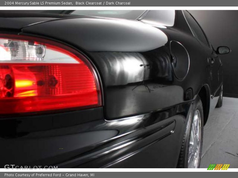 Black Clearcoat / Dark Charcoal 2004 Mercury Sable LS Premium Sedan