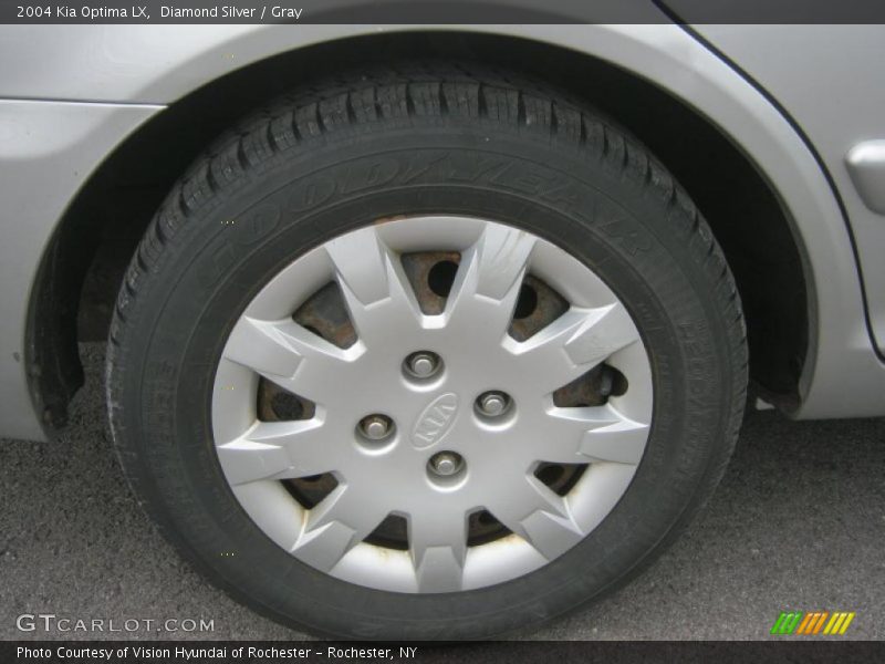 Diamond Silver / Gray 2004 Kia Optima LX