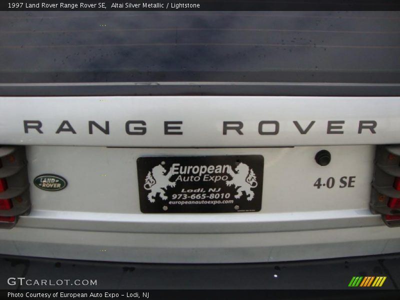 Altai Silver Metallic / Lightstone 1997 Land Rover Range Rover SE