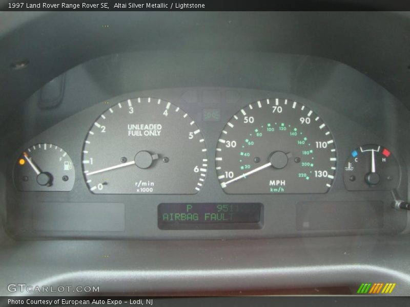 Altai Silver Metallic / Lightstone 1997 Land Rover Range Rover SE