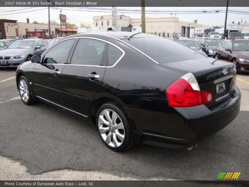 Black Obsidian / Wheat 2007 Infiniti M 35x Sedan