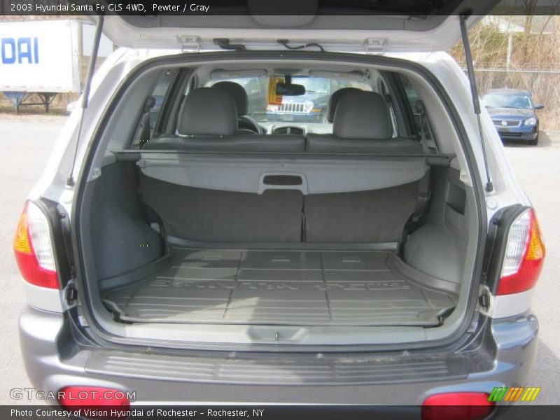Pewter / Gray 2003 Hyundai Santa Fe GLS 4WD