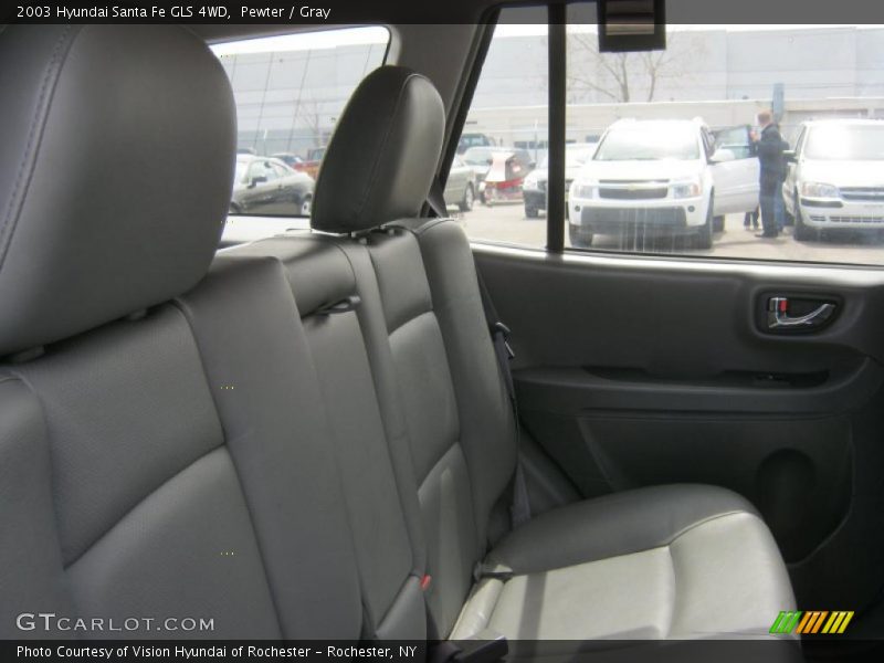 Pewter / Gray 2003 Hyundai Santa Fe GLS 4WD