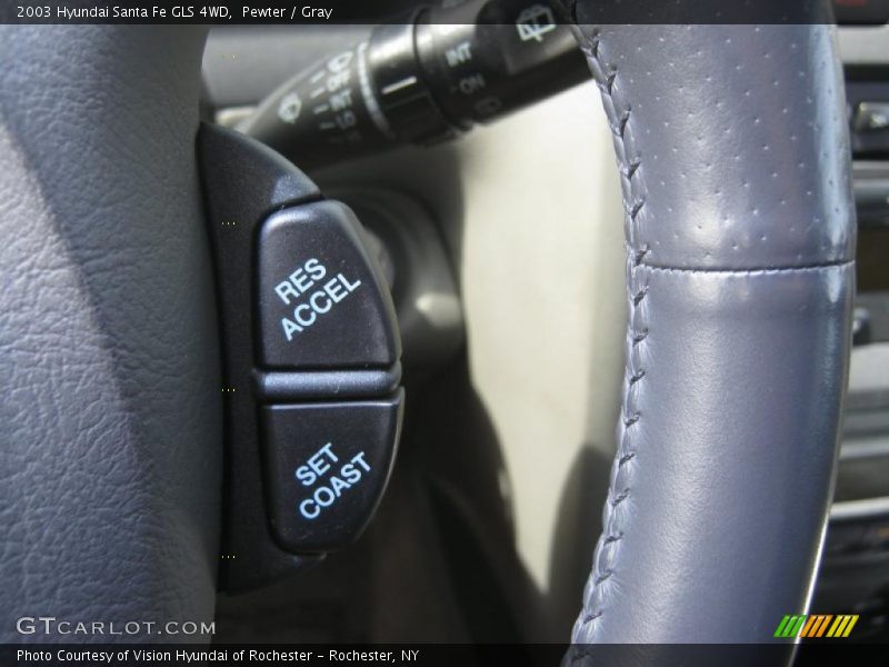 Pewter / Gray 2003 Hyundai Santa Fe GLS 4WD