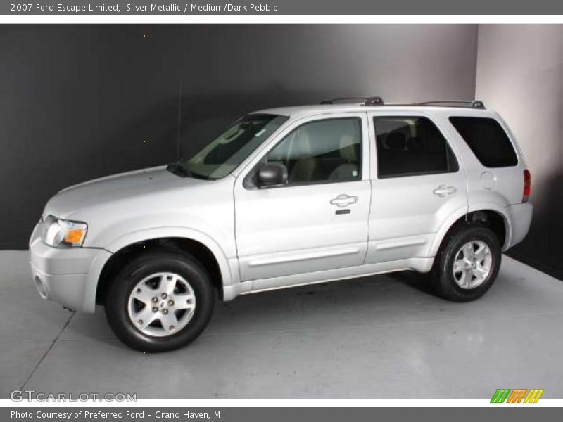 Silver Metallic / Medium/Dark Pebble 2007 Ford Escape Limited