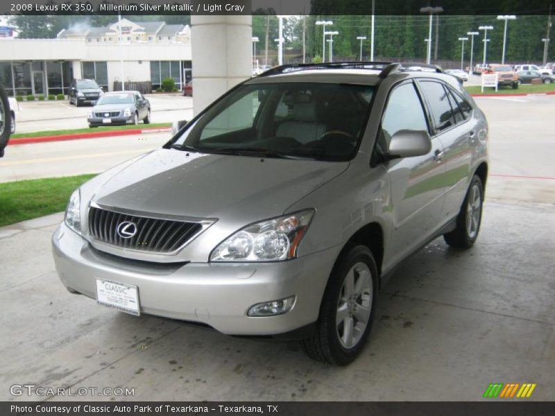 Millenium Silver Metallic / Light Gray 2008 Lexus RX 350