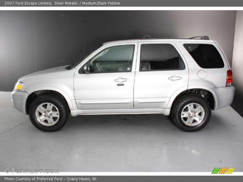 Silver Metallic / Medium/Dark Pebble 2007 Ford Escape Limited