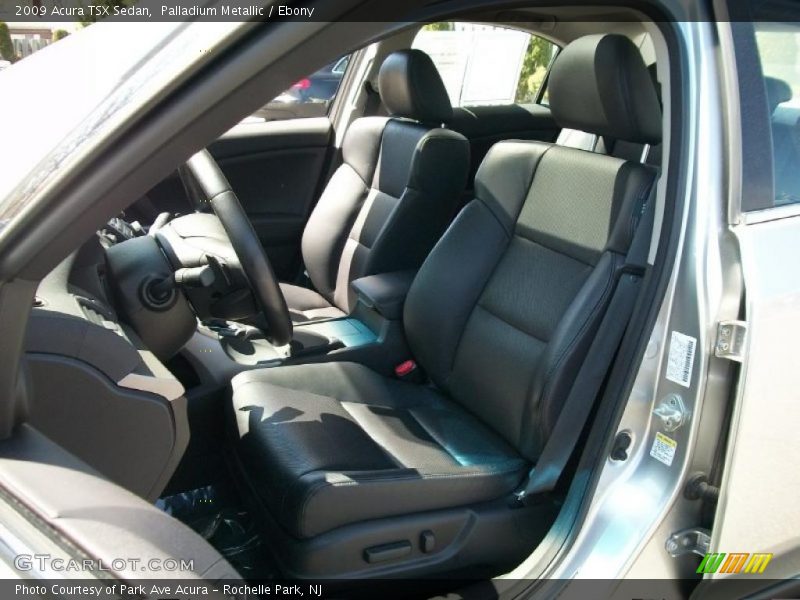 Palladium Metallic / Ebony 2009 Acura TSX Sedan