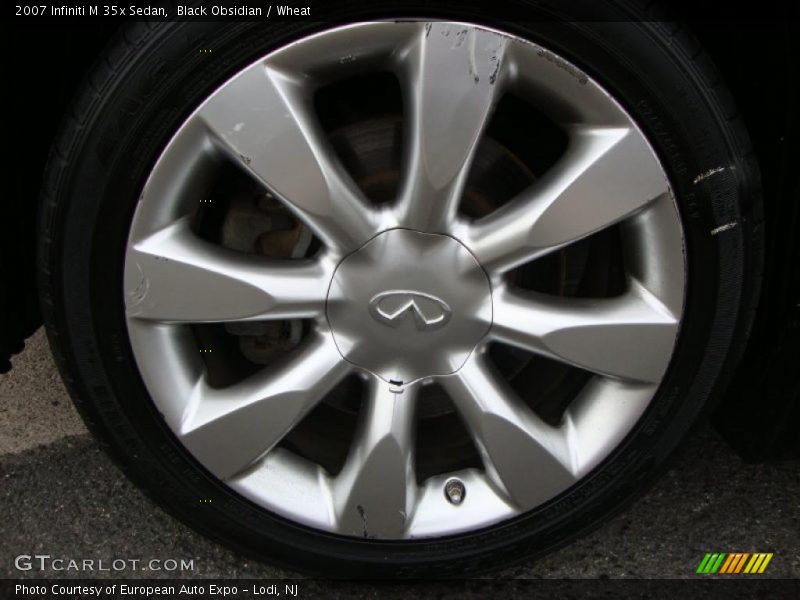 Black Obsidian / Wheat 2007 Infiniti M 35x Sedan