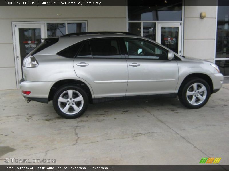 Millenium Silver Metallic / Light Gray 2008 Lexus RX 350