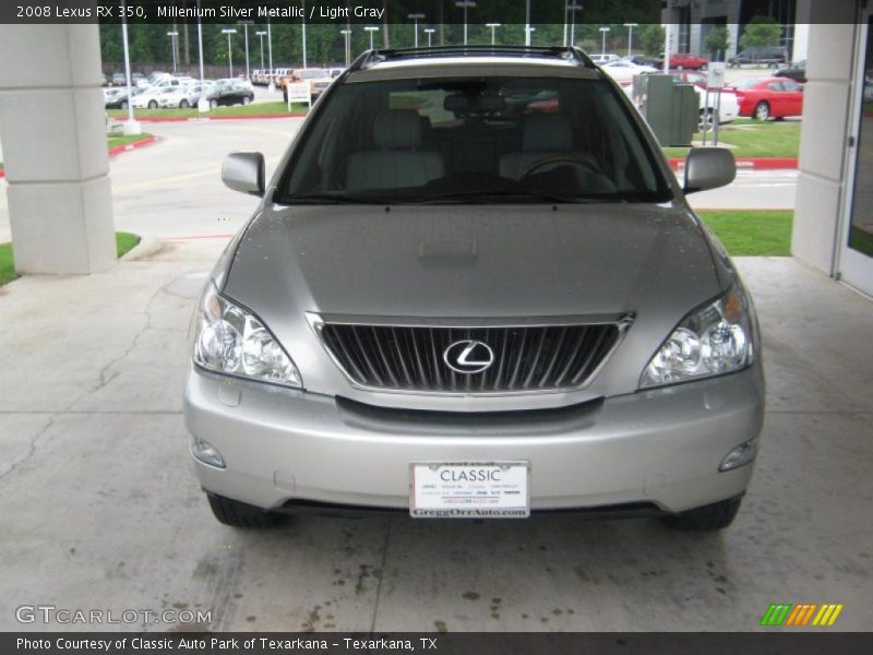 Millenium Silver Metallic / Light Gray 2008 Lexus RX 350