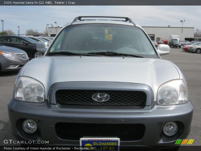 Pewter / Gray 2003 Hyundai Santa Fe GLS 4WD