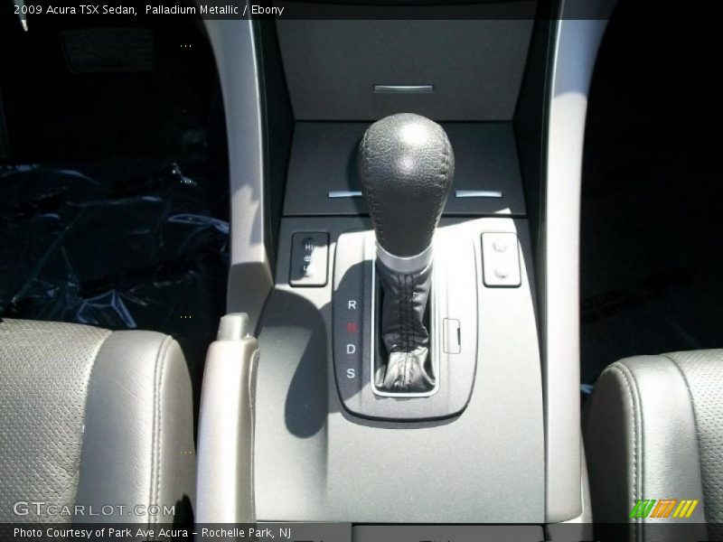 Palladium Metallic / Ebony 2009 Acura TSX Sedan