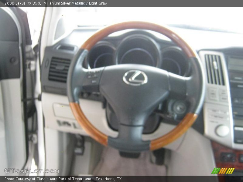 Millenium Silver Metallic / Light Gray 2008 Lexus RX 350