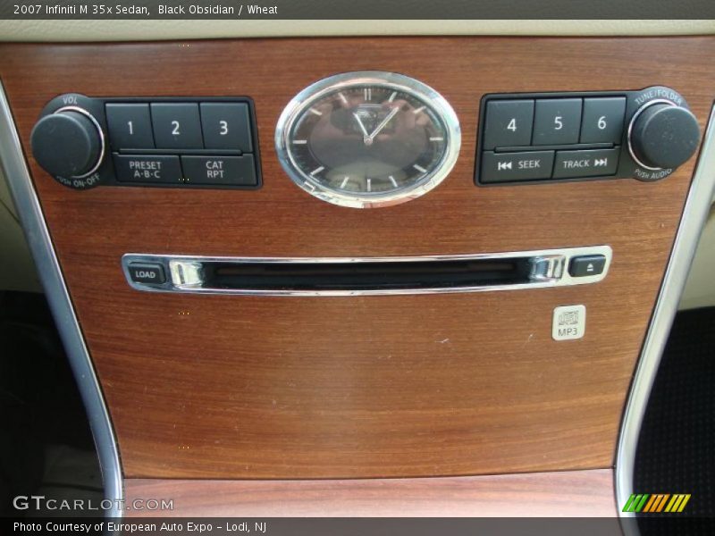 Black Obsidian / Wheat 2007 Infiniti M 35x Sedan