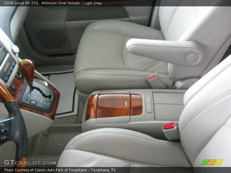 Millenium Silver Metallic / Light Gray 2008 Lexus RX 350