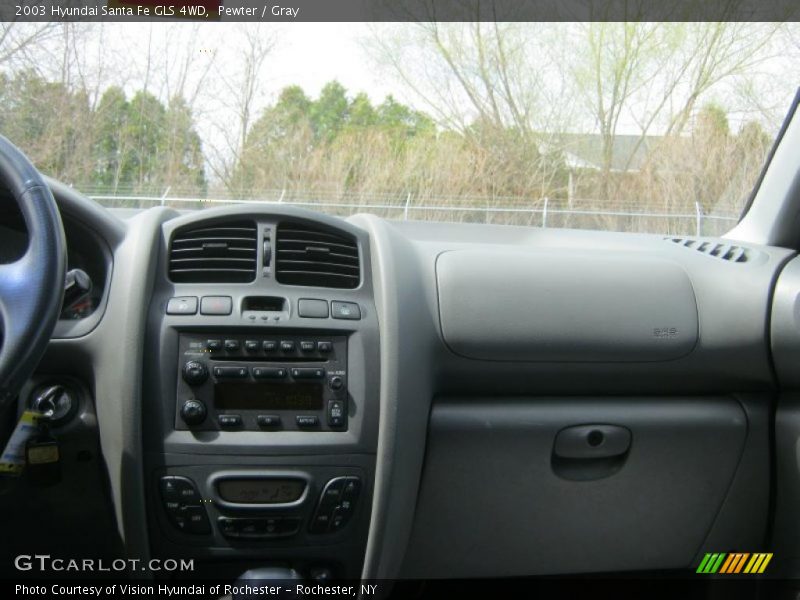 Pewter / Gray 2003 Hyundai Santa Fe GLS 4WD