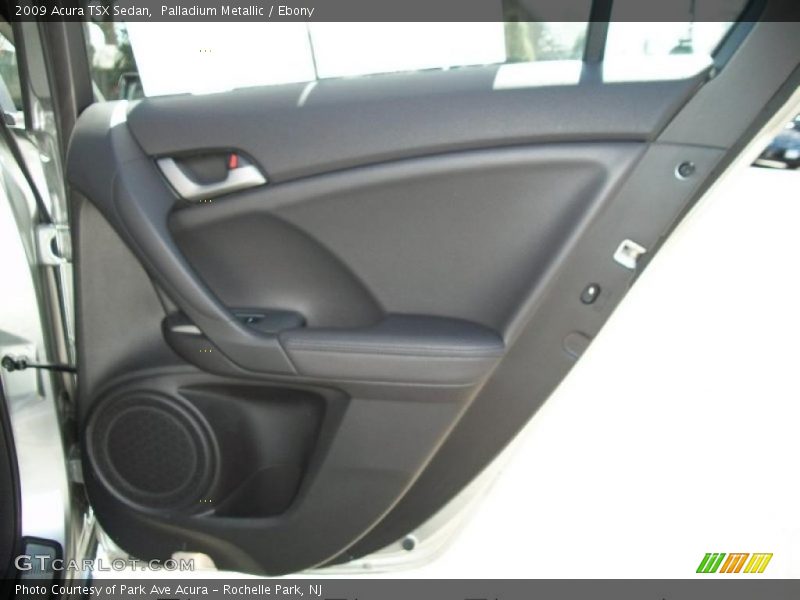 Palladium Metallic / Ebony 2009 Acura TSX Sedan