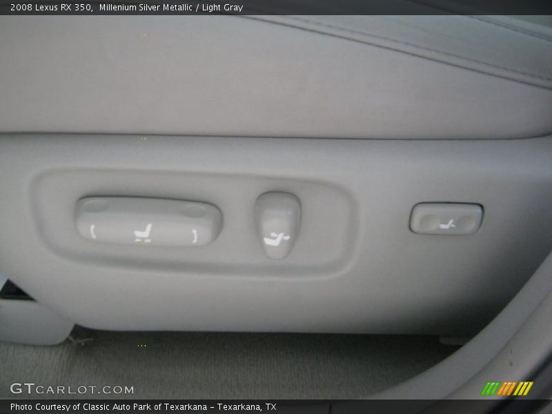 Millenium Silver Metallic / Light Gray 2008 Lexus RX 350
