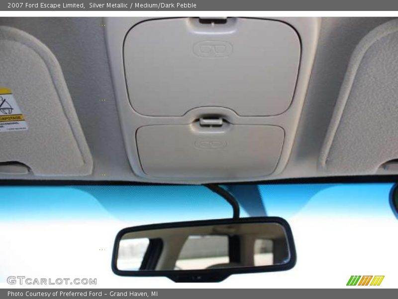 Silver Metallic / Medium/Dark Pebble 2007 Ford Escape Limited