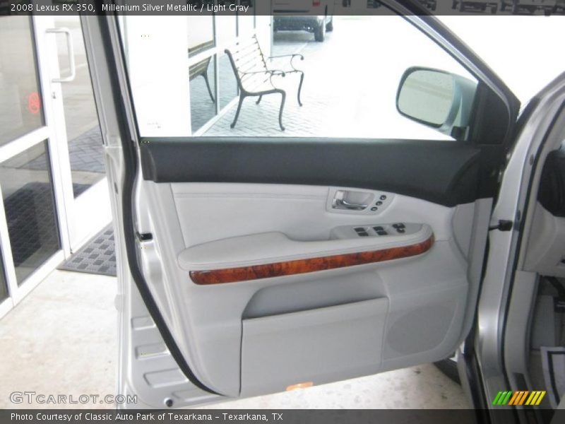 Millenium Silver Metallic / Light Gray 2008 Lexus RX 350