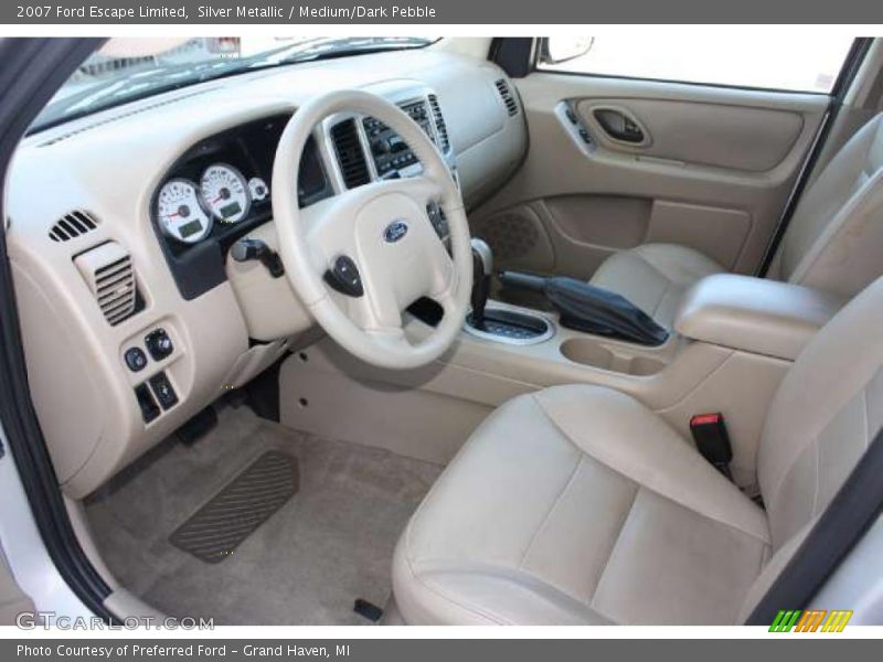  2007 Escape Limited Medium/Dark Pebble Interior