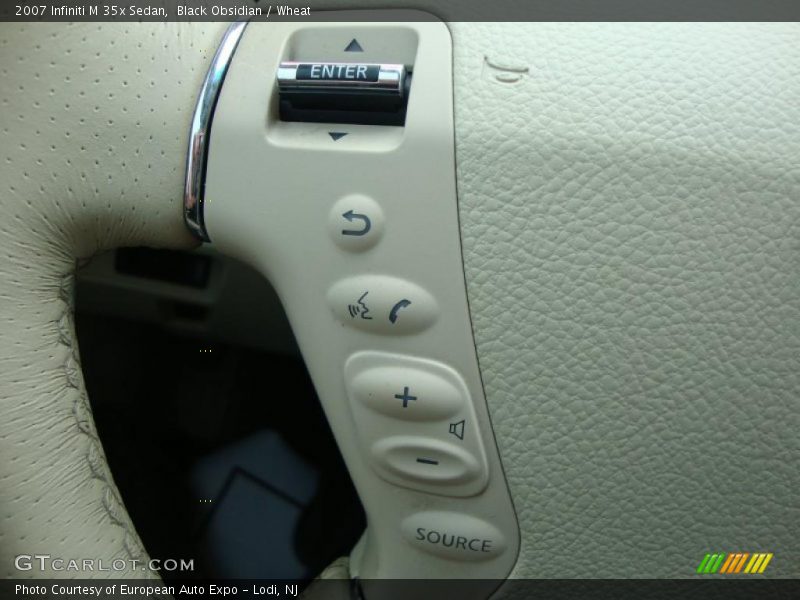 Black Obsidian / Wheat 2007 Infiniti M 35x Sedan