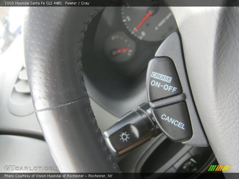 Controls of 2003 Santa Fe GLS 4WD